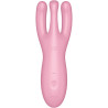 Satisfyer - Application Vibrateur Threesome 4 Rose